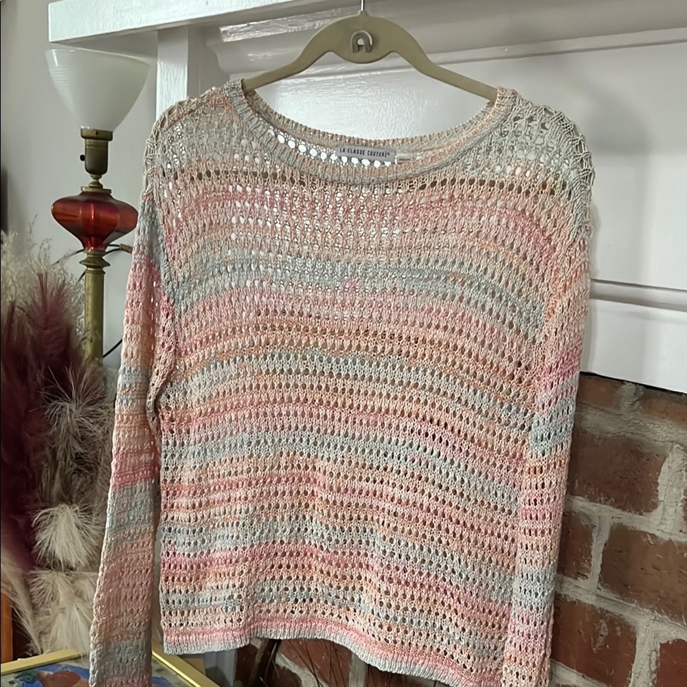 Women's Multicolor Knit Sweater NWOT